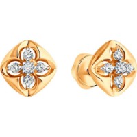Cercei din aur cu diamante Diamant 9103014894984 2,09g imaginea #2 — magazin online Desire.md
