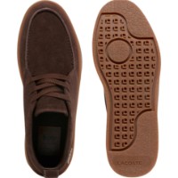 Bocanci pentru bărbați Lacoste Baseshot Chukka Sneakers Brown/Gum, s.42.5 imaginea #6 — magazin online Desire.md
