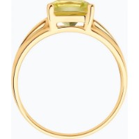 Inel din aur cu cuart Diamant 9139021052802 s.19 3,18g imaginea #2 — magazin online Desire.md