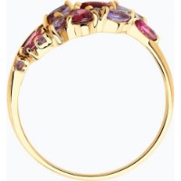 Inel din aur cu pietre semipretioase SokoDiamantlov 9139027960583 s.18 1,83g imaginea #3 — magazin online Desire.md