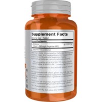 Aminoacizi NOW L-Arginine 1000mg 60tab imaginea #2 — magazin online Desire.md