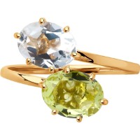 Inel din aur cu pietre semiprețioase Diamant 9177004284987 s.18,5 2,15g imaginea #3 — magazin online Desire.md