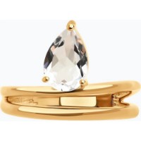 Inel din aur cu cristal de munte Diamant 9178081931528 s.17 2,69g imaginea #5 — magazin online Desire.md