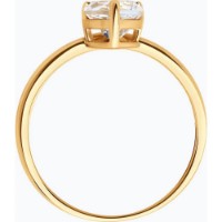 Inel din aur cu cristal de munte Diamant 9178081931528 s.17 2,69g imaginea #2 — magazin online Desire.md