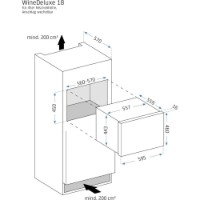 Встраиваемый винный шкаф Caso WineDeluxe E 18 фото №6 — интернет-магазин Desire.md
