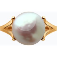 Inel din aur cu perla Diamant s.19 2,71g imaginea #4 — magazin online Desire.md