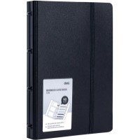 Clasor carti de vizita Deli Black (5778)