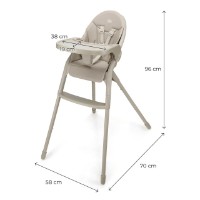 Стульчик для кормления Kinderkraft Dinnly Beige (KHDINN00BEG0000) фото №6 — интернет-магазин Desire.md