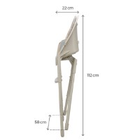 Стульчик для кормления Kinderkraft Dinnly Beige (KHDINN00BEG0000) фото №8 — интернет-магазин Desire.md
