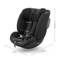 Scaun auto pentru copii Kinderkraft Endura Safe 61-150cm Black (KCIFEN00BLK0000) imaginea #5 — magazin online Desire.md