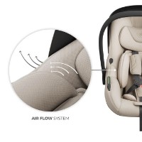 Scaun auto pentru copii Kinderkraft Endura Safe I-Fix Beige (KCENSA00BEG3000) imaginea #7 — magazin online Desire.md
