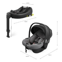 Scaun auto pentru copii Kinderkraft Endura Safe I-Fix Grey (KCENSA00GRY3000) imaginea #10 — magazin online Desire.md