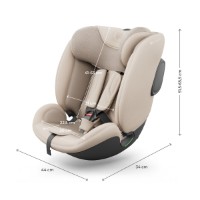 Scaun auto pentru copii Kinderkraft I-Fix Endura Safe 61-150cm Beige (KCIFEN00BEG0000) imaginea #9 — magazin online Desire.md