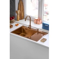 Baterie bucătărie Fabiano 78x51 Bronz imaginea #4 — magazin online Desire.md