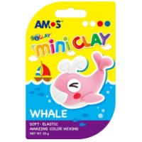 Plastilina Amos I-Clay Whale 4 Colors (ICM30-W)