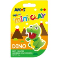 Plastilina Amos I-Clay Dino 4 Colors (ICM30-D)