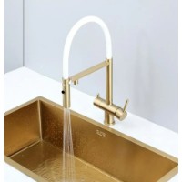 Baterie bucătărie Fabiano FKM 3130 Light Gold imaginea #3 — magazin online Desire.md