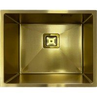 Chiuvetă de bucătărie Fabiano Quadro 53 Celldecor Nano Gold