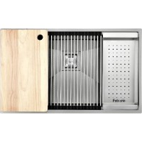 Chiuvetă de bucătărie Fabiano Quadro Center 74 Celldecor