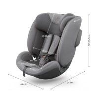 Scaun auto pentru copii Kinderkraft I-Fix Endura Safe 61-150cm Grey (KCIFEN00GRY0000) imaginea #2 — magazin online Desire.md