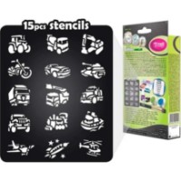 Набор для татуировок Tytoo Glitter Tattoo Vehicles (KKCTT2213013) фото №2 — интернет-магазин Desire.md