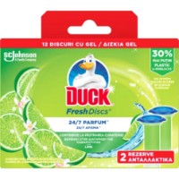 Bloc WC Duck Fresh Discs Lime 2x36ml