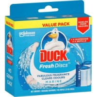Bloc WC Duck Fresh Discs Marine 2x36ml