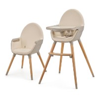 Scaun de masa Kinderkraft Fini 2 Beige (KHFINI02BEG0000) imaginea #7 — magazin online Desire.md