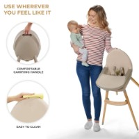 Scaun de masa Kinderkraft Fini 2 Beige (KHFINI02BEG0000) imaginea #9 — magazin online Desire.md