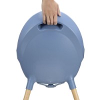 Scaun de masa Kinderkraft Fini 2 Nordic Breeze (KHFINI02NOR0000) imaginea #7 — magazin online Desire.md