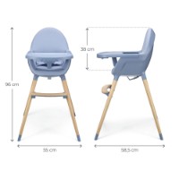 Scaun de masa Kinderkraft Fini 2 Nordic Breeze (KHFINI02NOR0000) imaginea #9 — magazin online Desire.md
