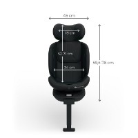 Scaun auto pentru copii Kinderkraft I-360 2 Plus i-Size Black (KCI36002BLKPL00) imaginea #7 — magazin online Desire.md