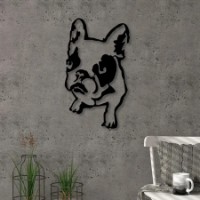 Декоративное панно Showdeko Metal Wall Art №1 Dogo Black фото №2 — интернет-магазин Desire.md