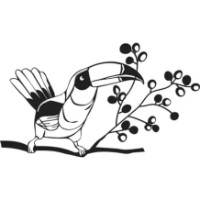 Декоративное панно Showdeko Metal Wall Art №22 Toucan Black