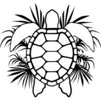 Декоративное панно Showdeko Metal Wall Art №26 Caretta Black
