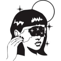 Декоративное панно Showdeko Metal Wall Art №49 Space Girl Black
