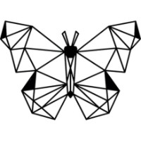 Декоративное панно Showdeko Metal Wall Art №50 Butterfly Black