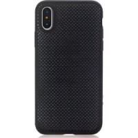 Чехол Helmet Case Liquid Silicone Grid iPhone 11 Pro Black (HMT-CLSIP11PGBK)