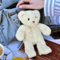 Breloc Doudou Bear Ivory (DC4385) imaginea #2 — magazin online Desire.md