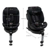 Scaun auto pentru copii Kinderkraft Xrider 2 i-Size 40 -150cm Black (KCXRID02BLK0000) imaginea #2 — magazin online Desire.md