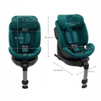 Scaun auto pentru copii Kinderkraft Xrider 2 i-Size Green (KCXRID02GRE0000) imaginea #7 — magazin online Desire.md