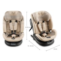 Детское автокресло Kinderkraft Xpedition 3  i-Size Beige (KCXPED03BEG0000) фото №10 — интернет-магазин Desire.md
