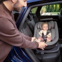 Scaun auto pentru copii Kinderkraft I-Guard i-Size Air Flow Beige (KCIGUA00BEG000N) imaginea #5 — magazin online Desire.md