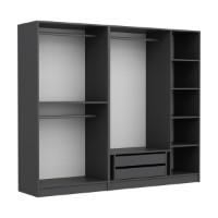Garderoba Hanah Home Kale 190 Anthracite v2 imaginea #4 — magazin online Desire.md