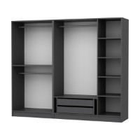 Garderoba Hanah Home Kale 190 Anthracite v2 imaginea #6 — magazin online Desire.md