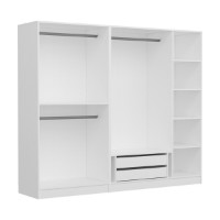 Garderoba Hanah Home Kale 190 White v2 imaginea #4 — magazin online Desire.md