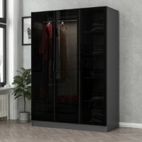Dulap Hanah Home Kale Anthracite Black 2271