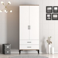 Dulap Hanah Home Kumsal T Walnut White