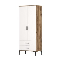 Dulap Hanah Home Kumsal T Walnut White imaginea #5 — magazin online Desire.md