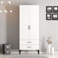 Dulap Hanah Home Kumsal T White
